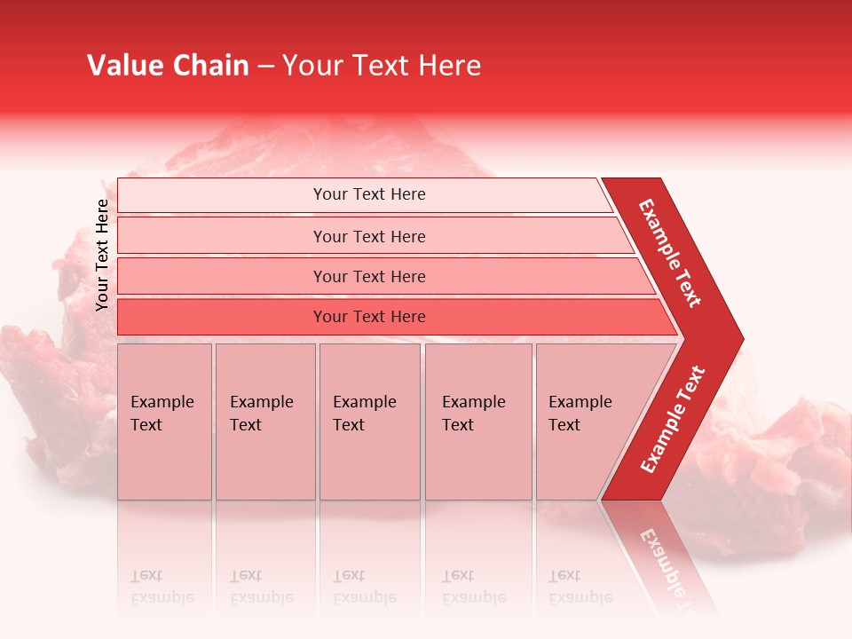 Delicious Green Steak PowerPoint Template