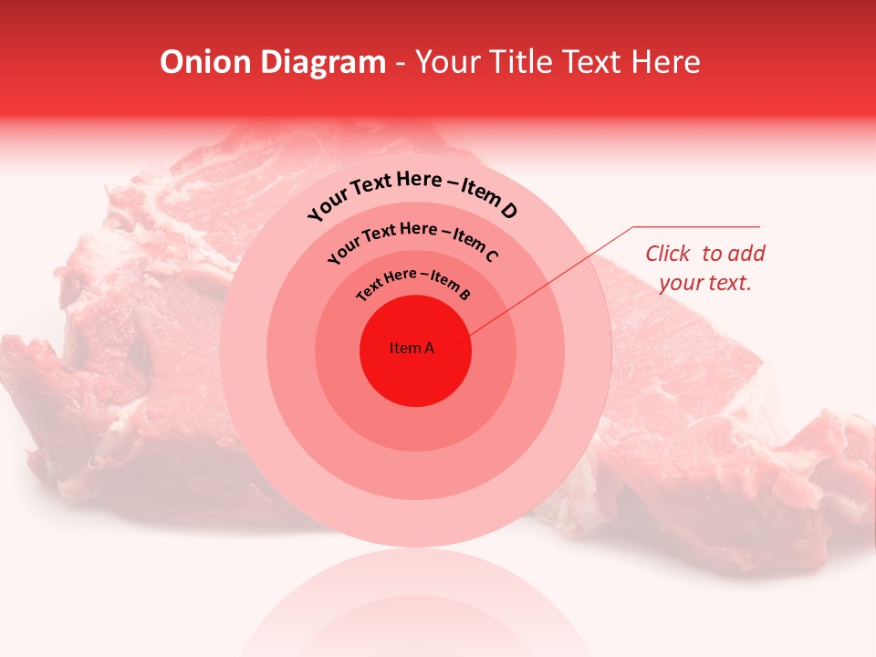 Delicious Green Steak PowerPoint Template