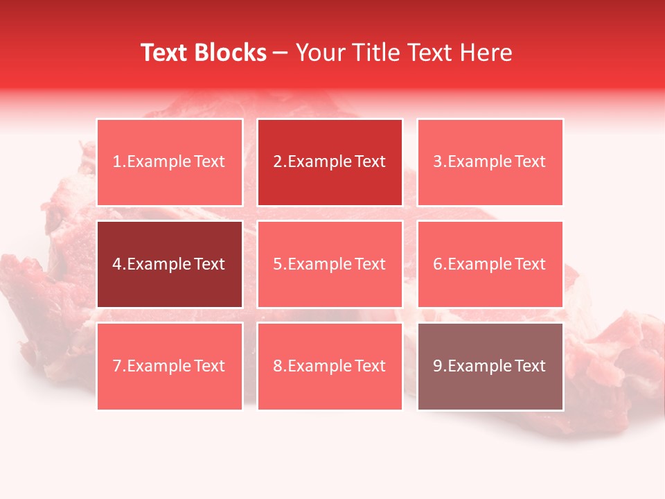 Delicious Green Steak PowerPoint Template