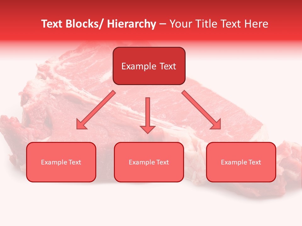 Delicious Green Steak PowerPoint Template