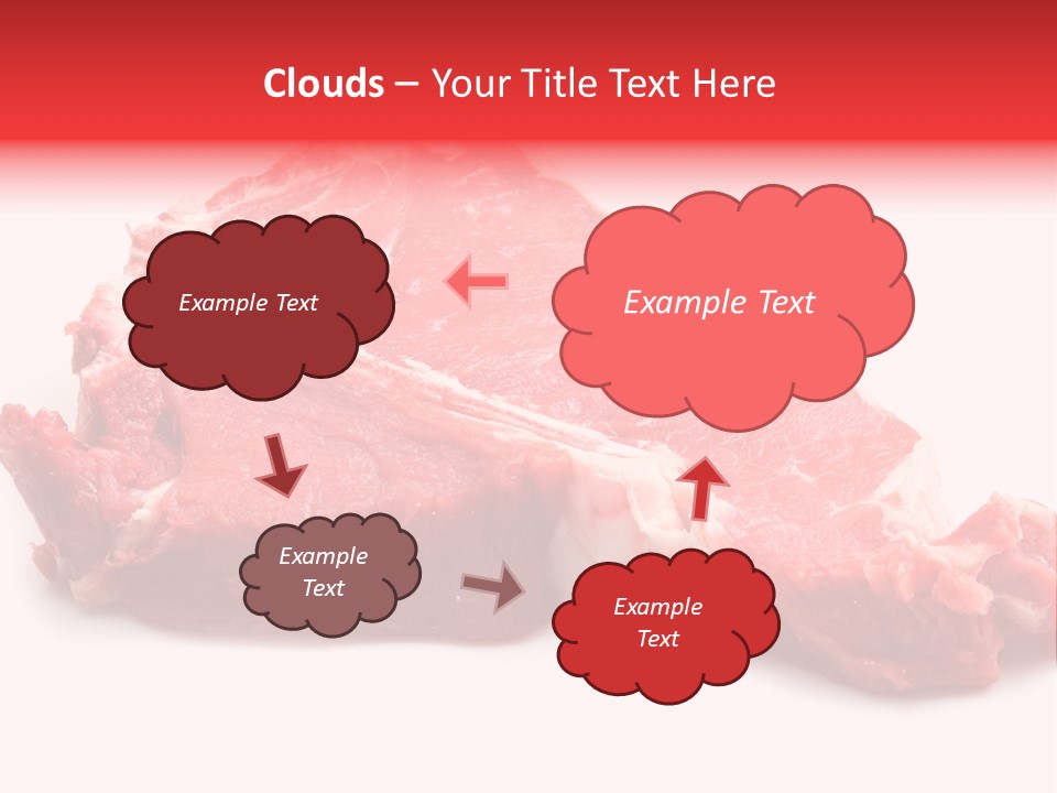 Delicious Green Steak PowerPoint Template