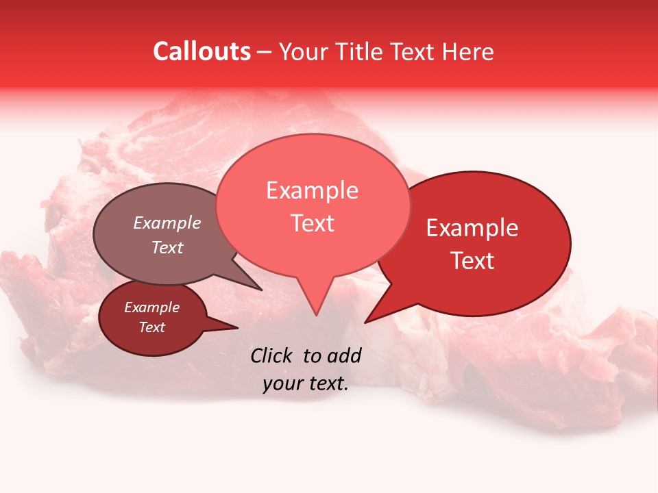 Delicious Green Steak PowerPoint Template