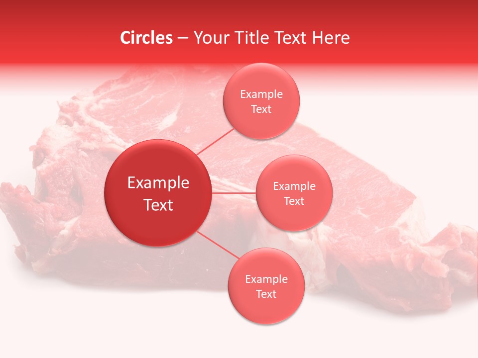 Delicious Green Steak PowerPoint Template