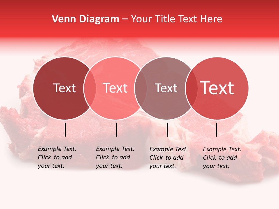 Delicious Green Steak PowerPoint Template