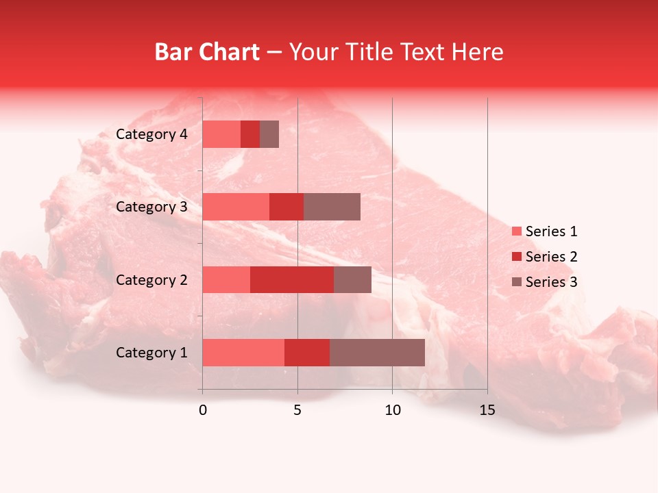 Delicious Green Steak PowerPoint Template
