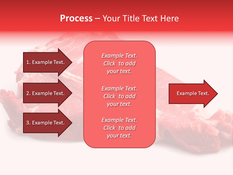 Delicious Green Steak PowerPoint Template