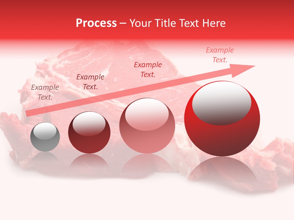 Delicious Green Steak PowerPoint Template