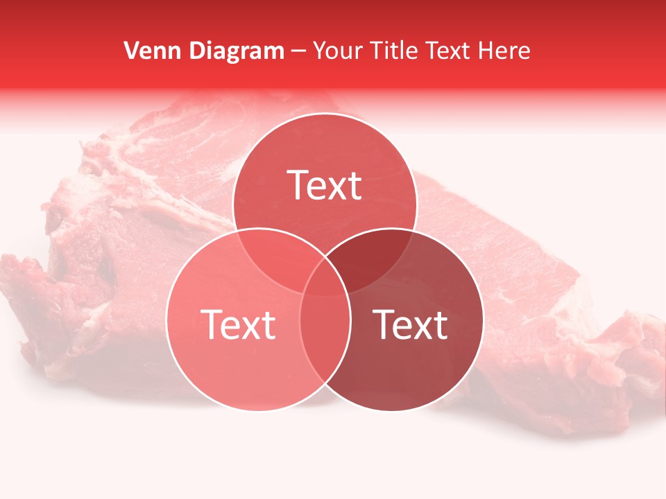 Delicious Green Steak PowerPoint Template