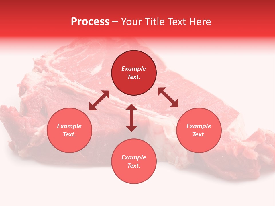 Delicious Green Steak PowerPoint Template