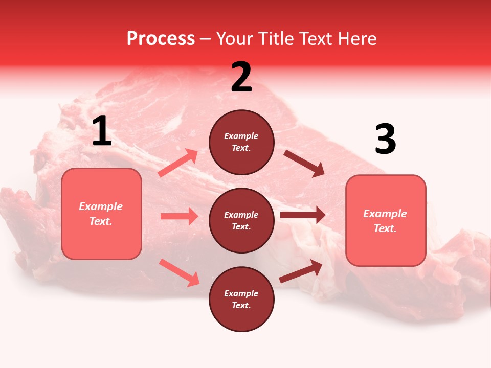 Delicious Green Steak PowerPoint Template