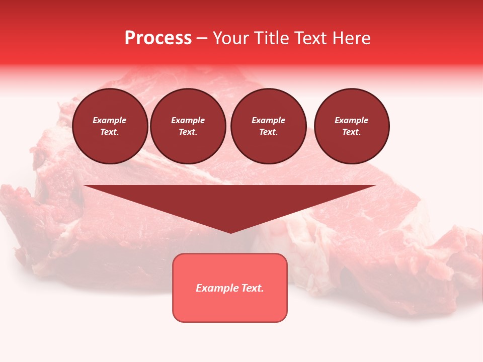 Delicious Green Steak PowerPoint Template