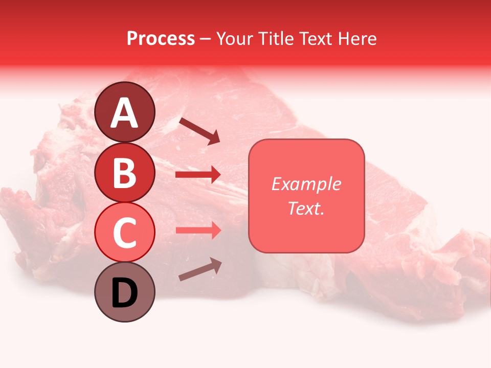 Delicious Green Steak PowerPoint Template