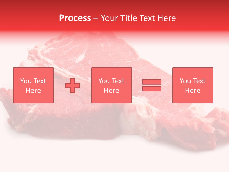 Delicious Green Steak PowerPoint Template