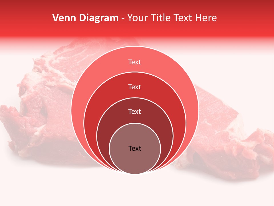 Delicious Green Steak PowerPoint Template