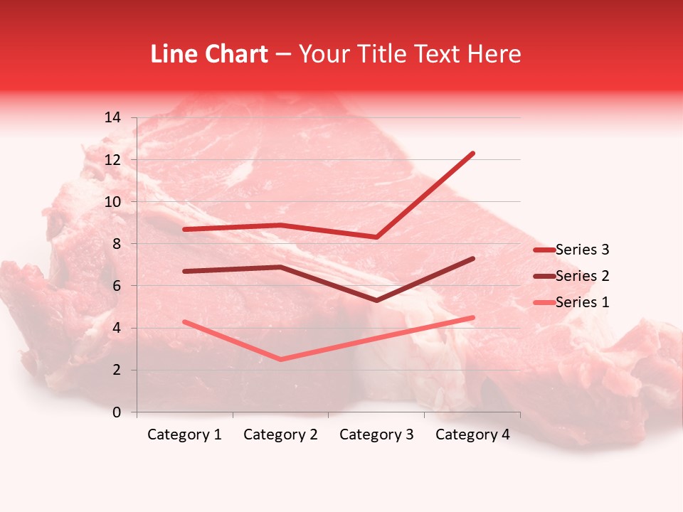 Delicious Green Steak PowerPoint Template