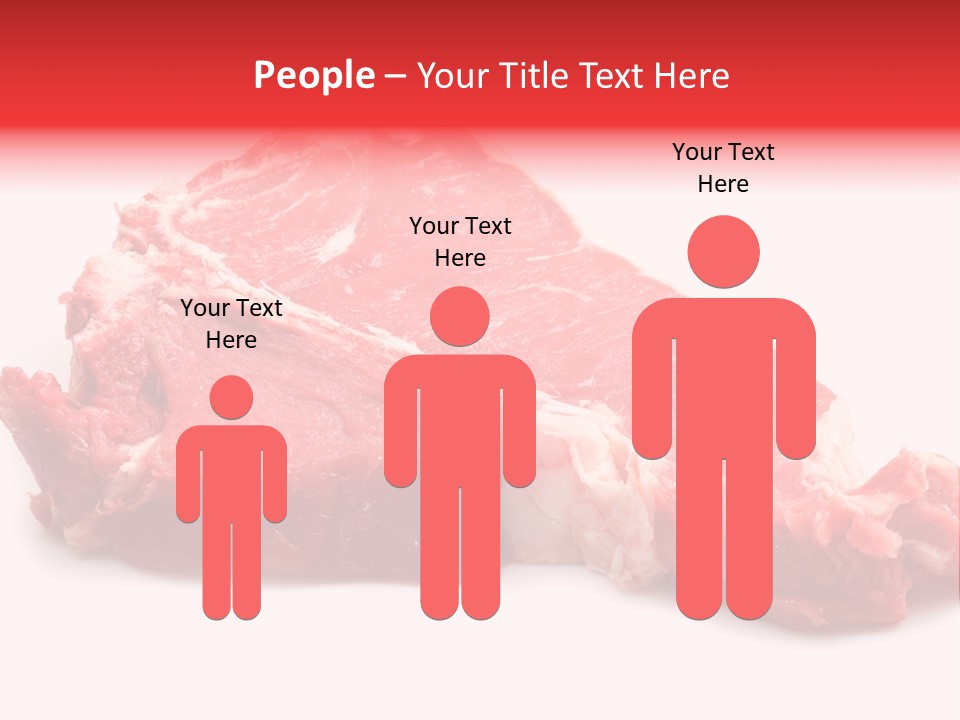 Delicious Green Steak PowerPoint Template