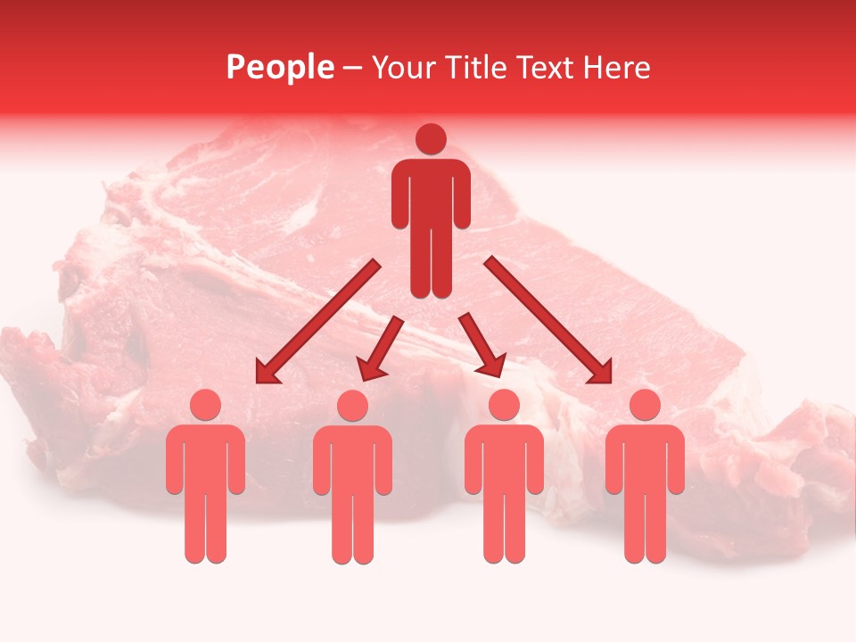 Delicious Green Steak PowerPoint Template