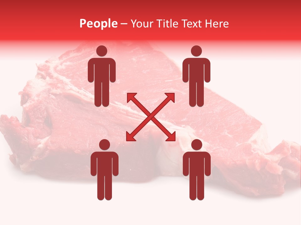 Delicious Green Steak PowerPoint Template