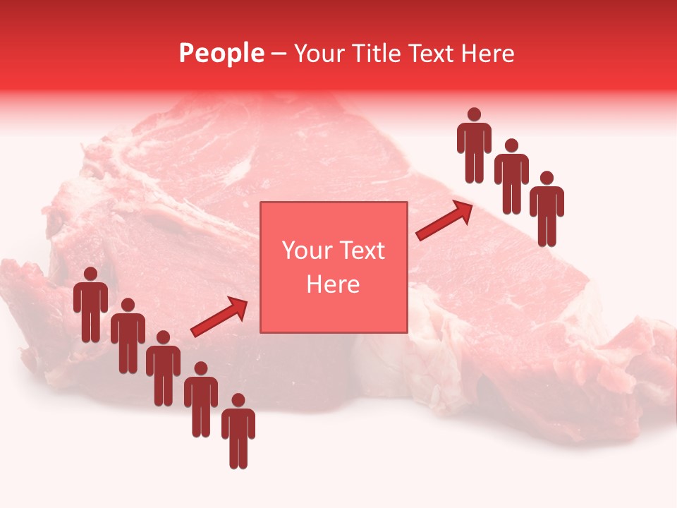 Delicious Green Steak PowerPoint Template