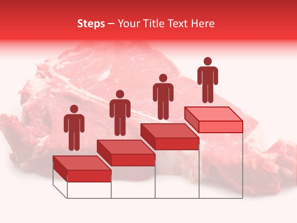 Delicious Green Steak PowerPoint Template