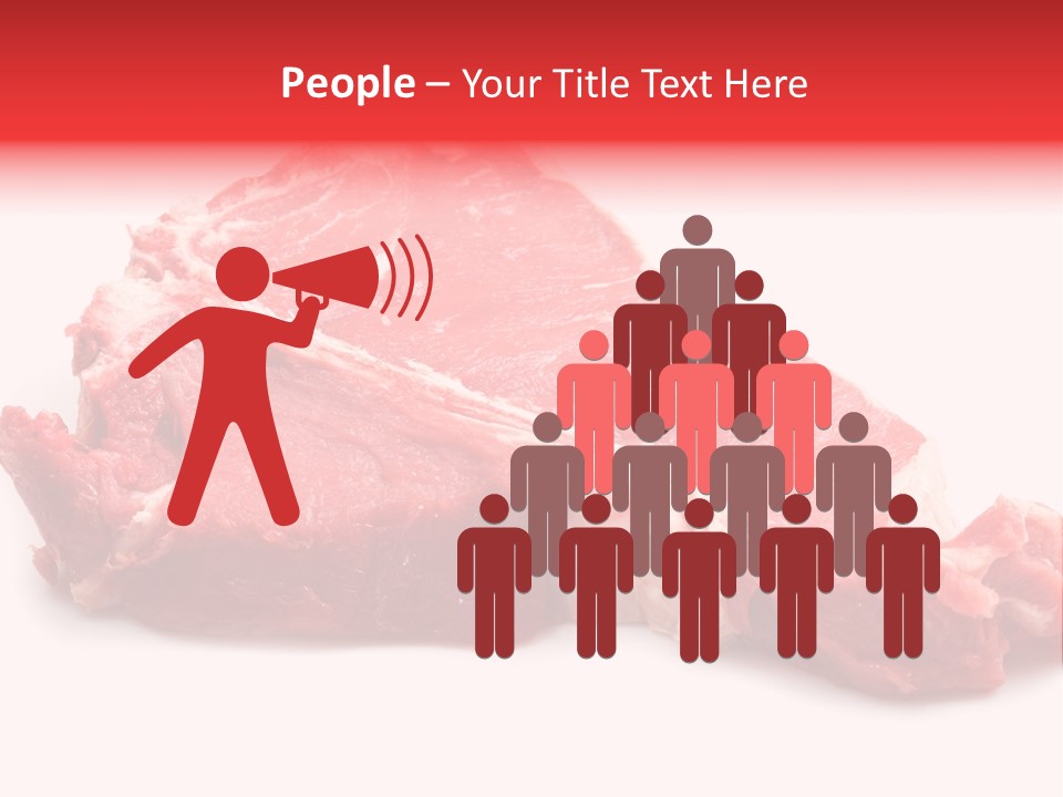 Delicious Green Steak PowerPoint Template