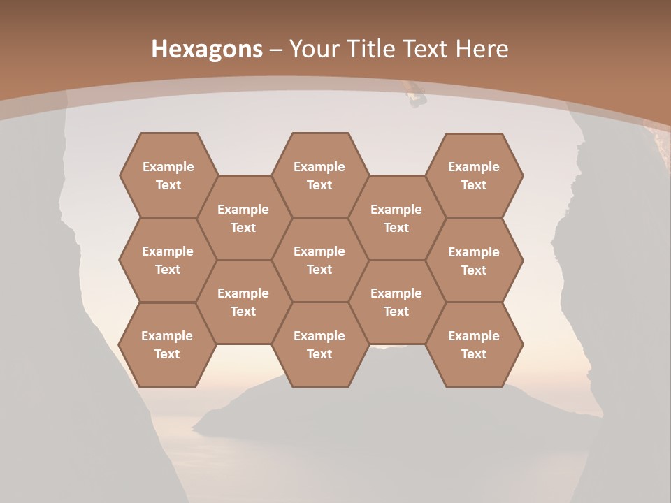 Landscape Kalymnos Natural PowerPoint Template