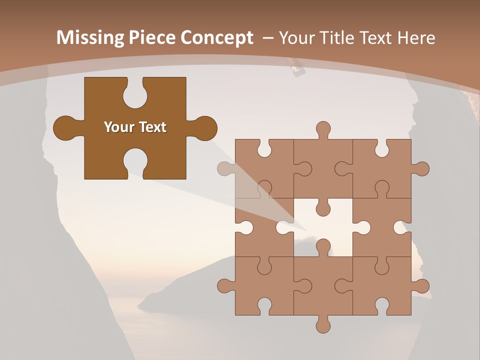 Landscape Kalymnos Natural PowerPoint Template