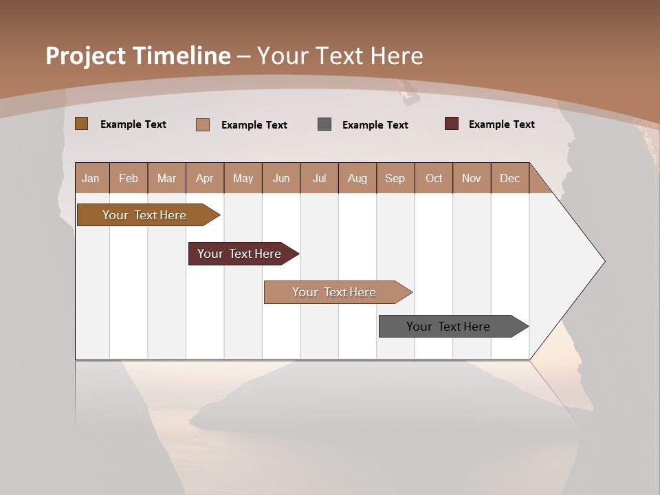 Landscape Kalymnos Natural PowerPoint Template