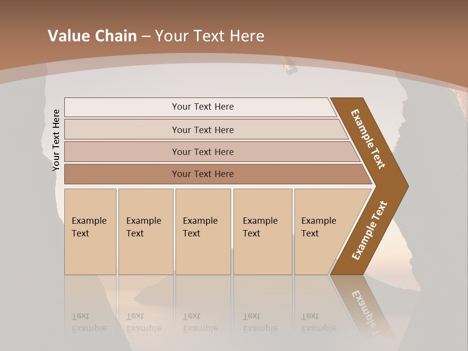 Landscape Kalymnos Natural PowerPoint Template