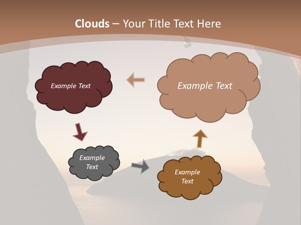 Landscape Kalymnos Natural PowerPoint Template