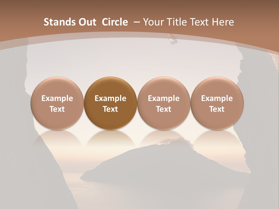 Landscape Kalymnos Natural PowerPoint Template