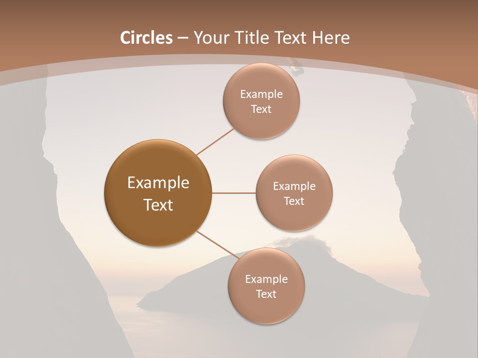 Landscape Kalymnos Natural PowerPoint Template
