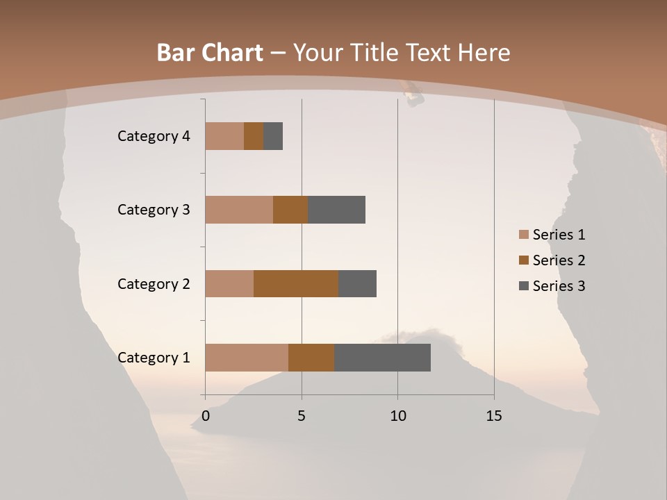 Landscape Kalymnos Natural PowerPoint Template