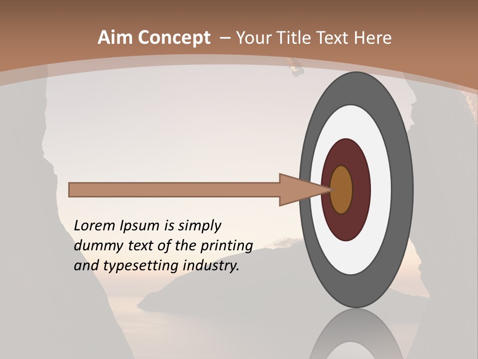 Landscape Kalymnos Natural PowerPoint Template