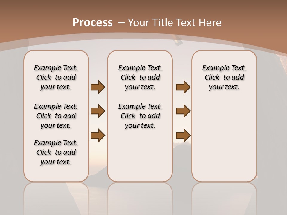 Landscape Kalymnos Natural PowerPoint Template