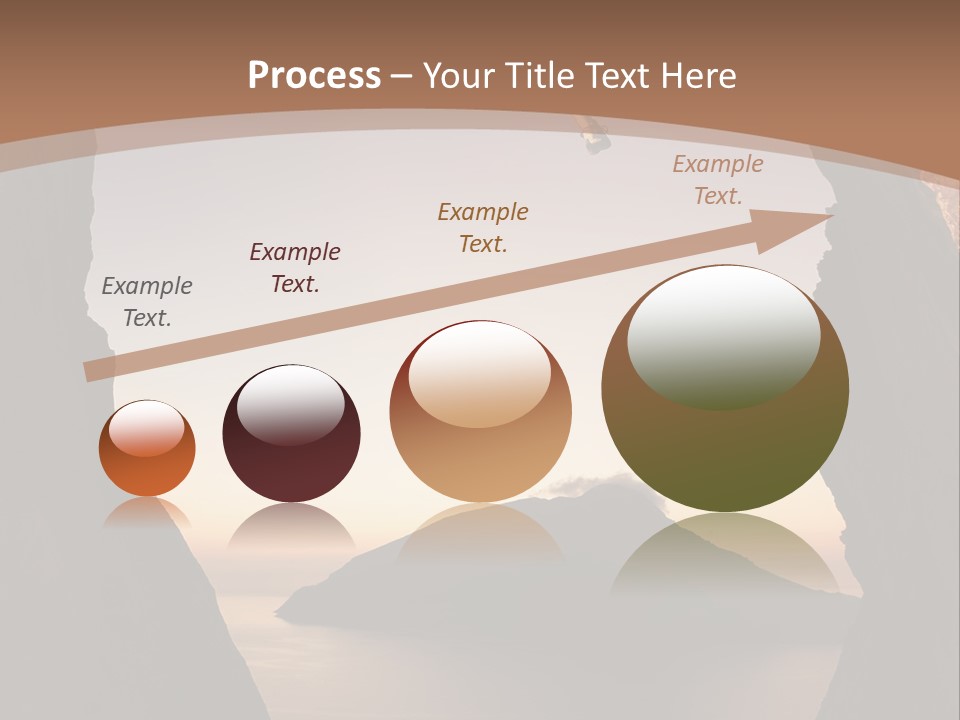 Landscape Kalymnos Natural PowerPoint Template