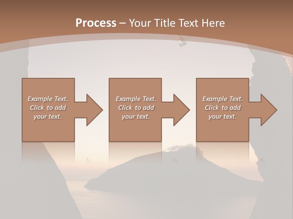 Landscape Kalymnos Natural PowerPoint Template