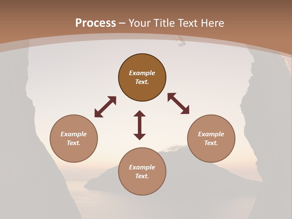 Landscape Kalymnos Natural PowerPoint Template