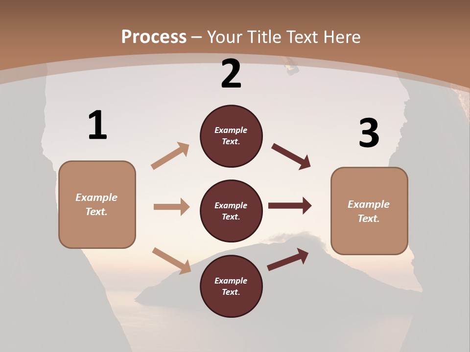 Landscape Kalymnos Natural PowerPoint Template