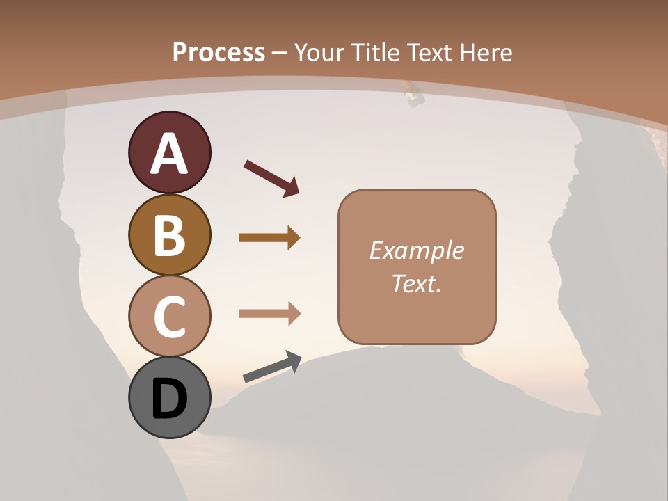 Landscape Kalymnos Natural PowerPoint Template