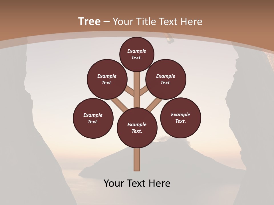 Landscape Kalymnos Natural PowerPoint Template