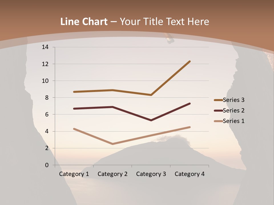 Landscape Kalymnos Natural PowerPoint Template