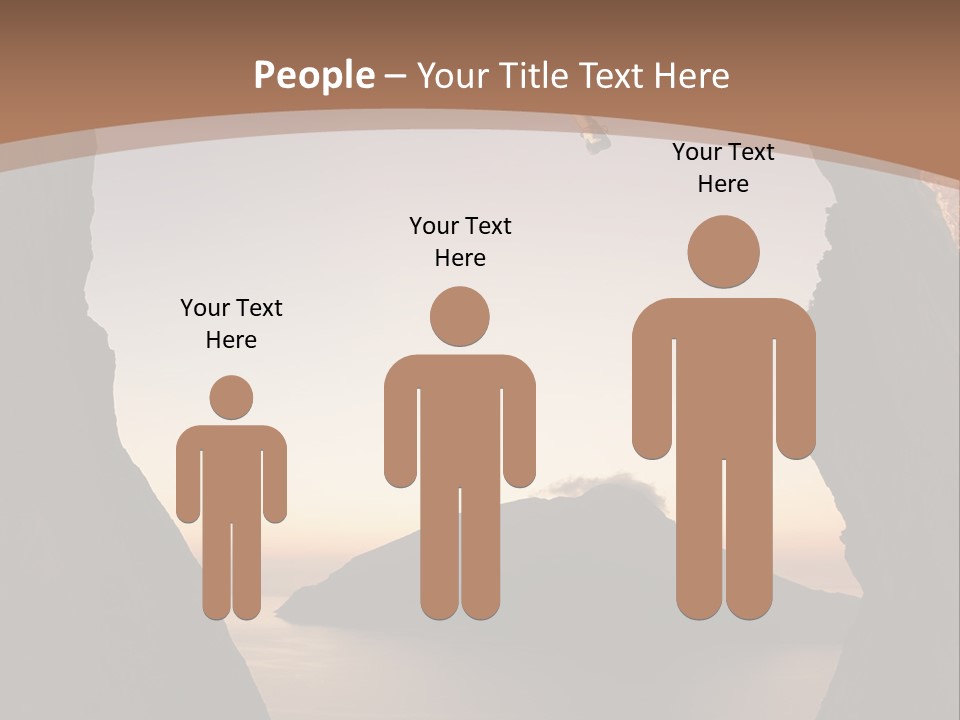 Landscape Kalymnos Natural PowerPoint Template