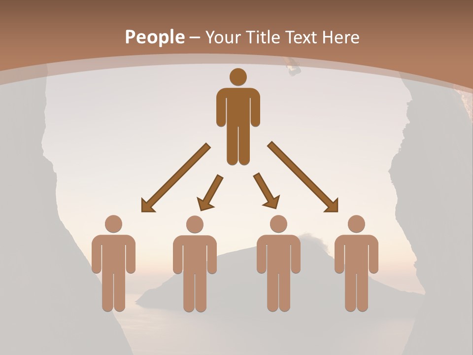 Landscape Kalymnos Natural PowerPoint Template