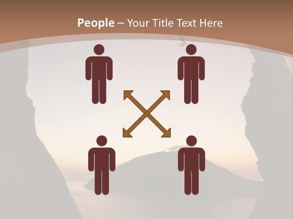 Landscape Kalymnos Natural PowerPoint Template