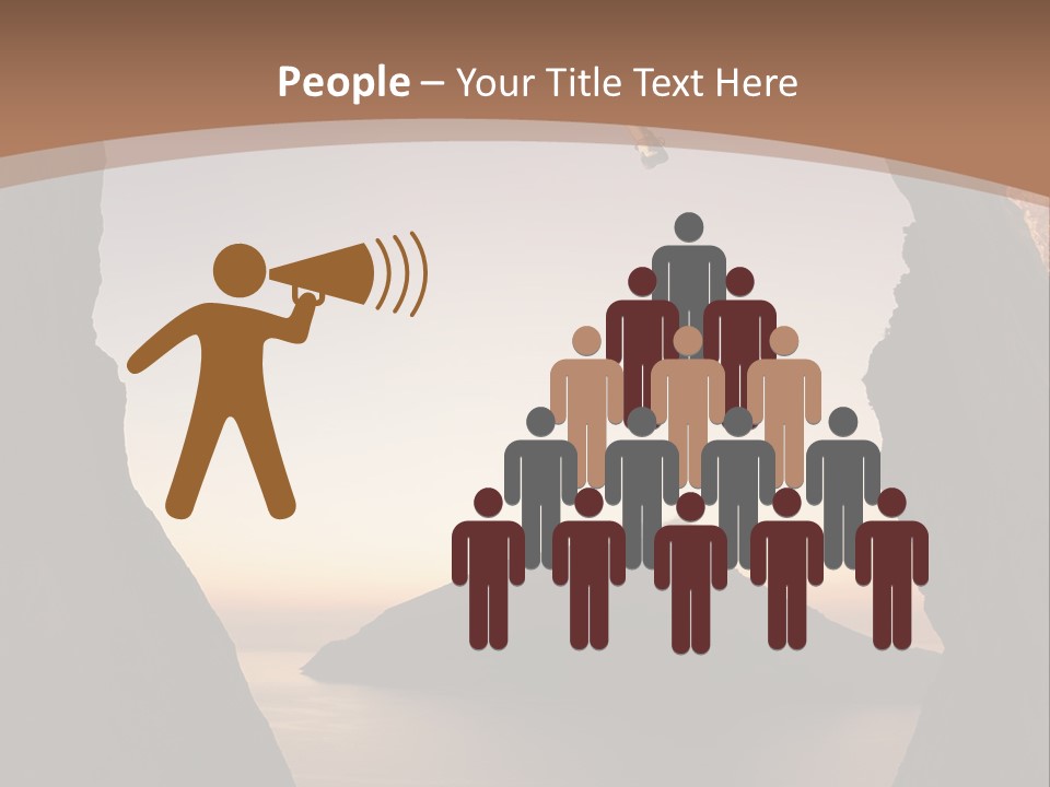 Landscape Kalymnos Natural PowerPoint Template