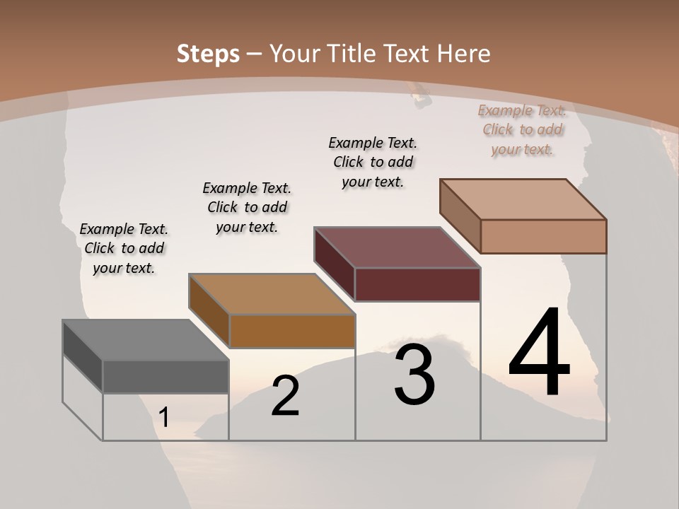 Landscape Kalymnos Natural PowerPoint Template
