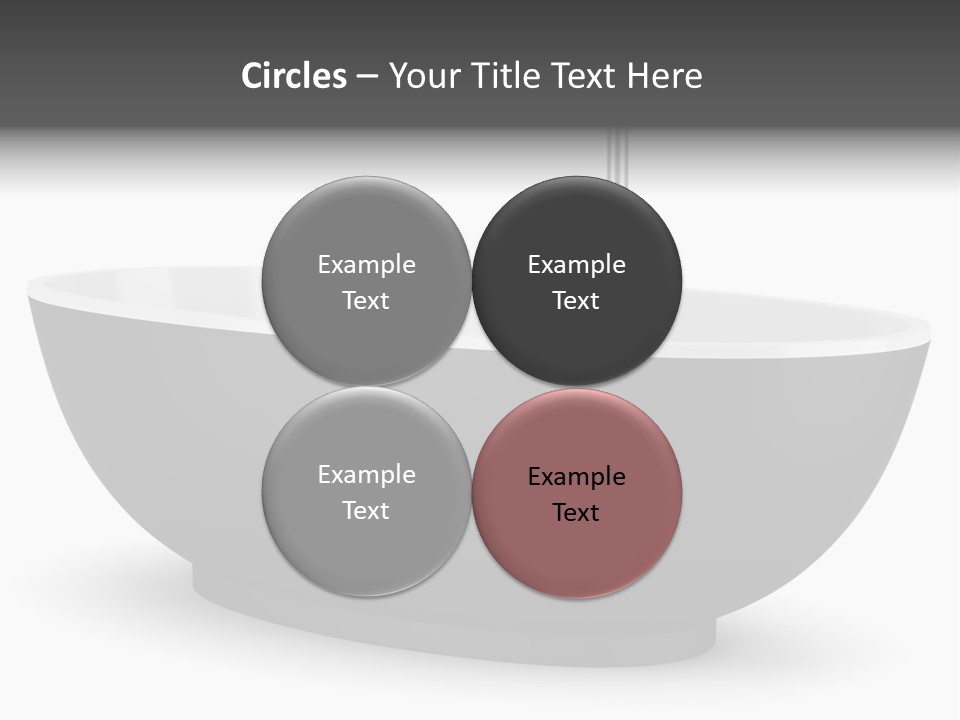 White Nobody Design PowerPoint Template