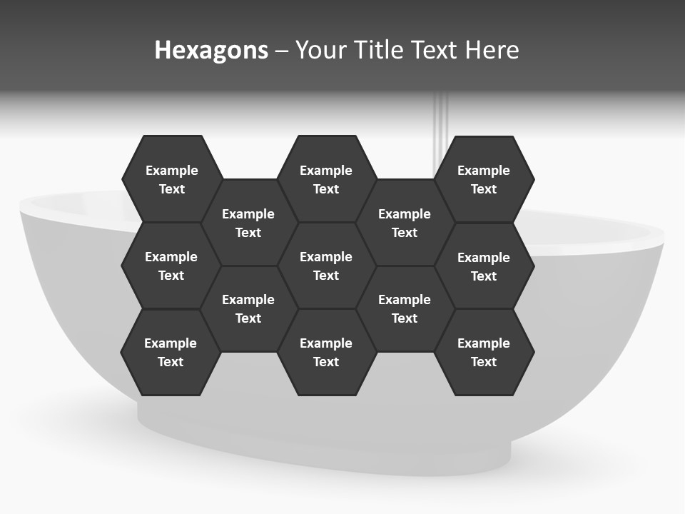 White Nobody Design PowerPoint Template