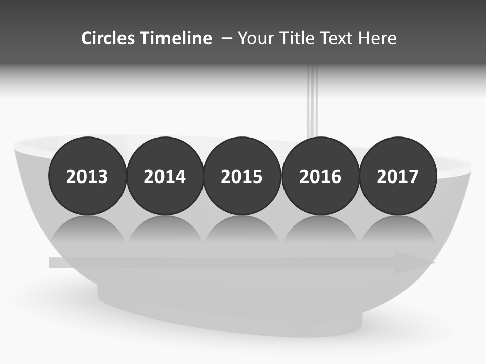 White Nobody Design PowerPoint Template